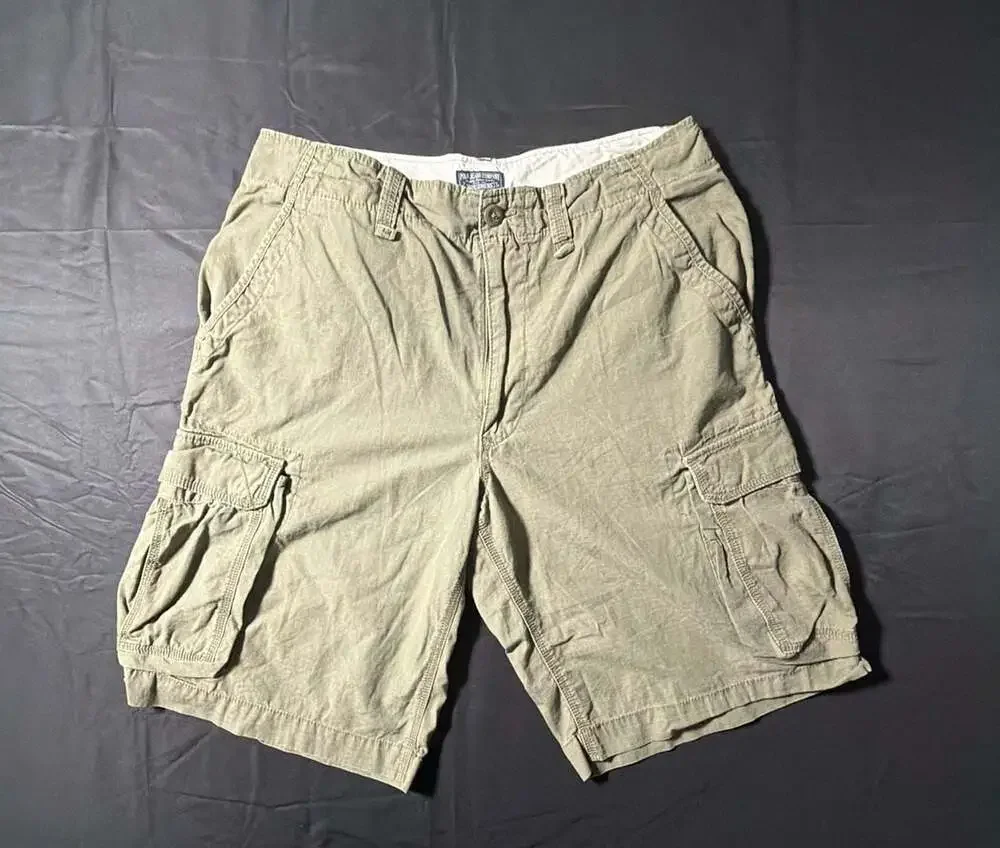 Polo Jeans company Ralph Lauren Baggy Cargo Shorts Men's 36 Y2K Skater Dadcore